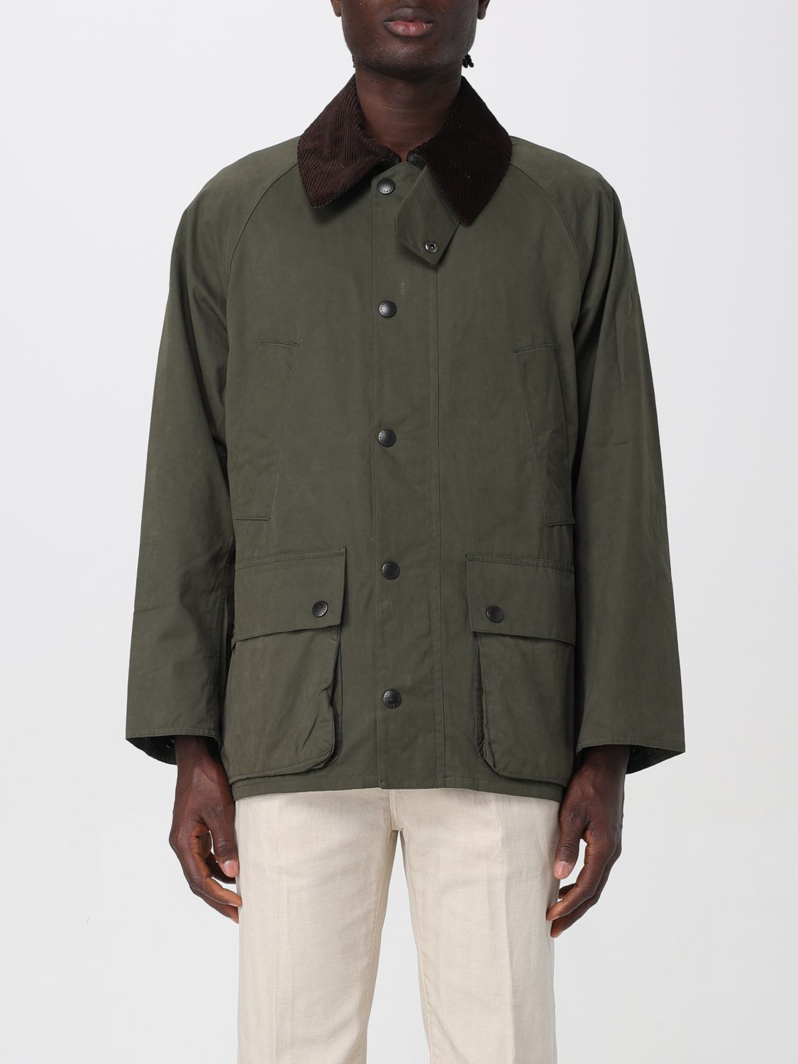 Coat Men color Sage