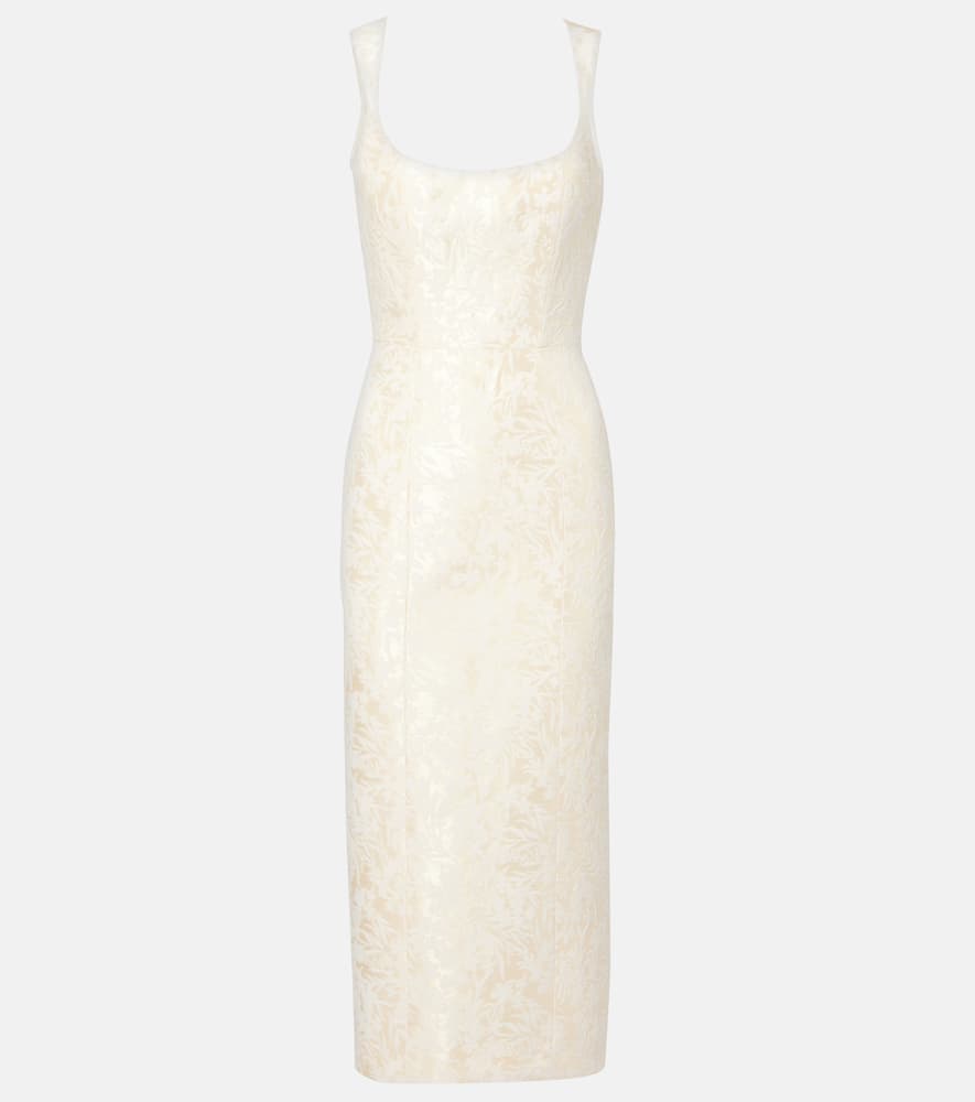 Numa velvet midi dress