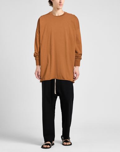 Man Sweatshirt Tan Size ONESIZE Cotton