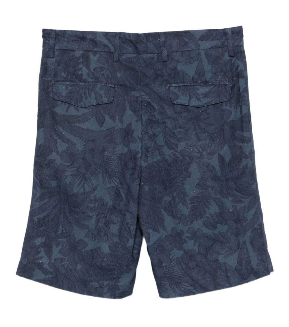 Blue Floral Short
