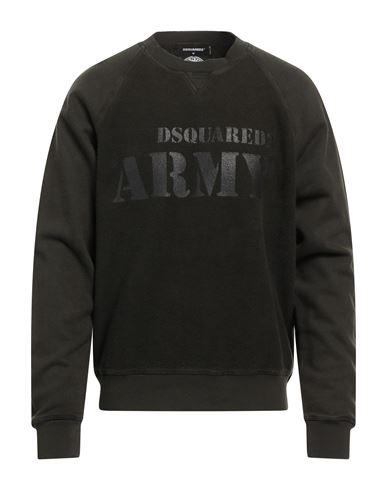 Man Sweatshirt Dark green