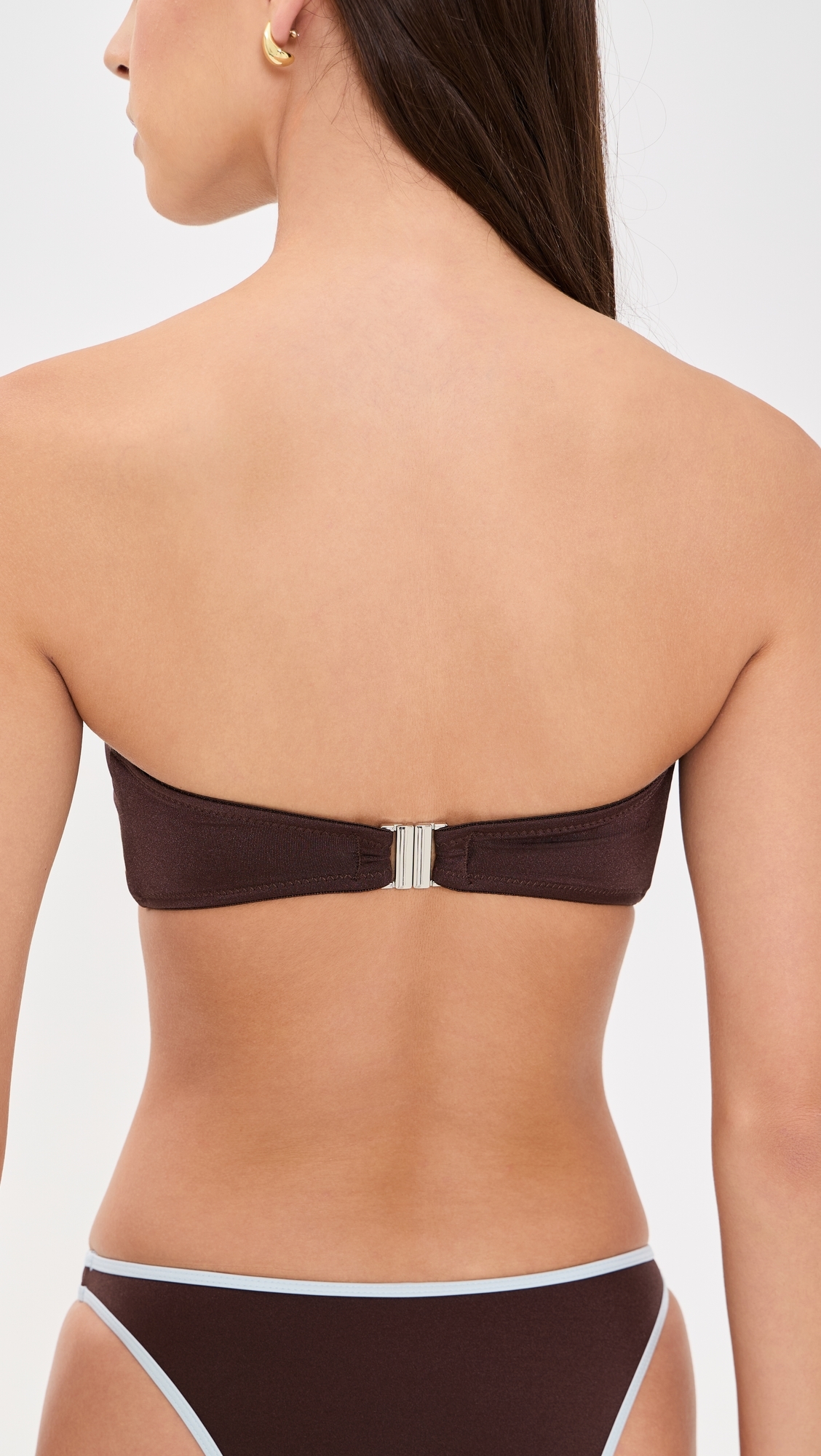 Bella Bandeau Bikini Top Mocha