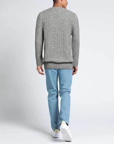 Man Sweater Grey Size 42 Cotton, Polyacrylic, Alpaca wool, Polyamide, Merino Wool