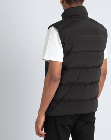 Premium Down Vest Man Down jacket Black