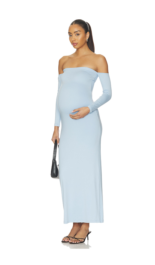 Bumpsuit vestido body angelinaa en color bebe azul XS también en S, M
