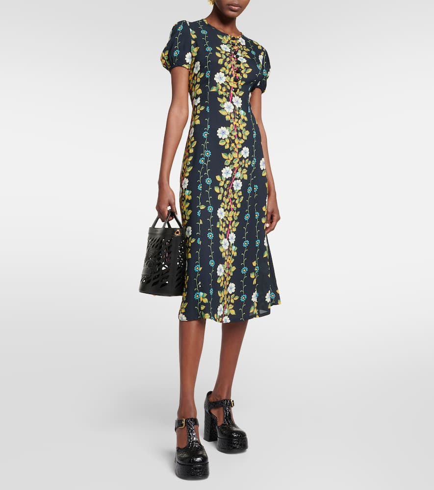 Floral midi dress