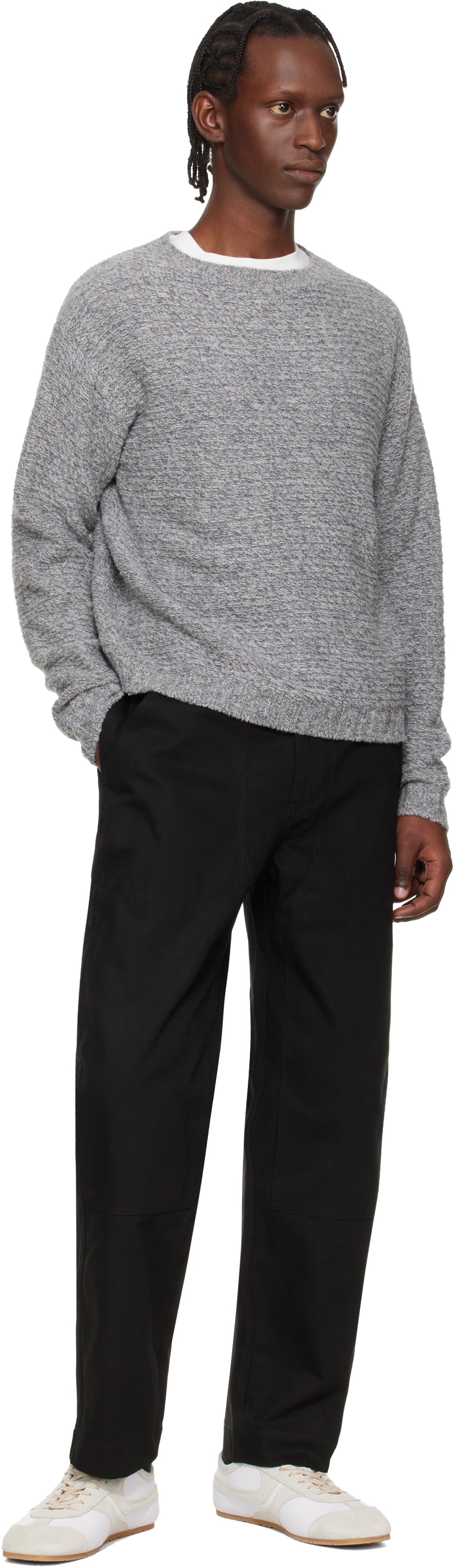 Black Denver Trousers