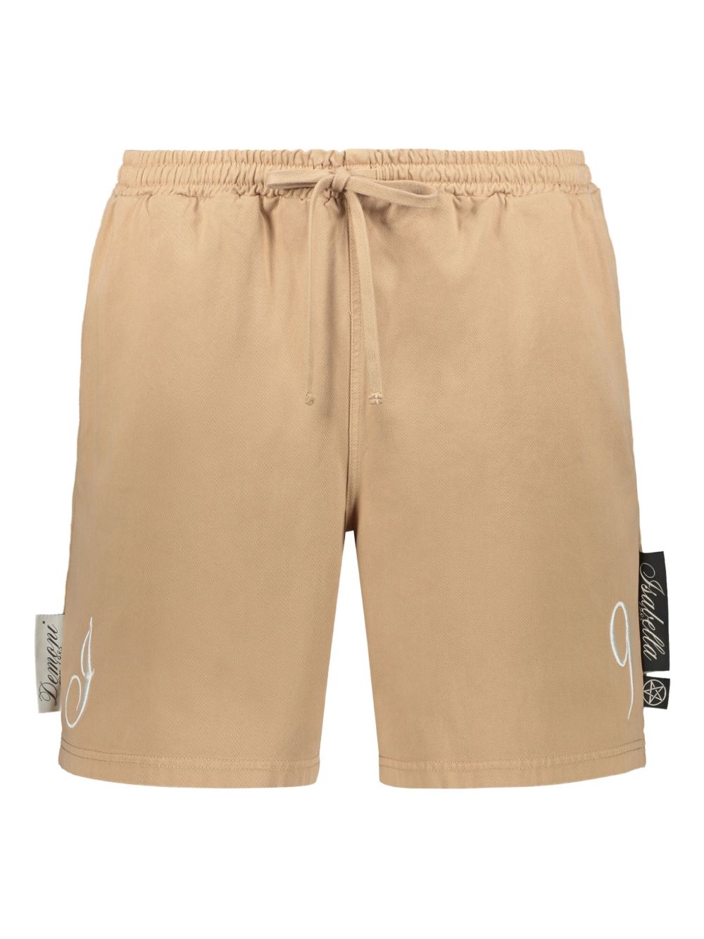 Isabella 1985 cotton bermuda shorts - Neutrals