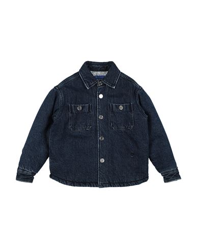 Jacob Cohёn Kid Boy Denim outerwear Blue Size 10 Cotton