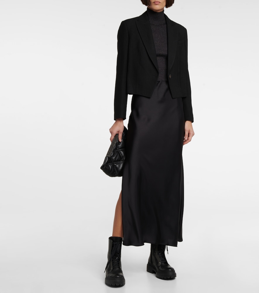 Cropped blazer