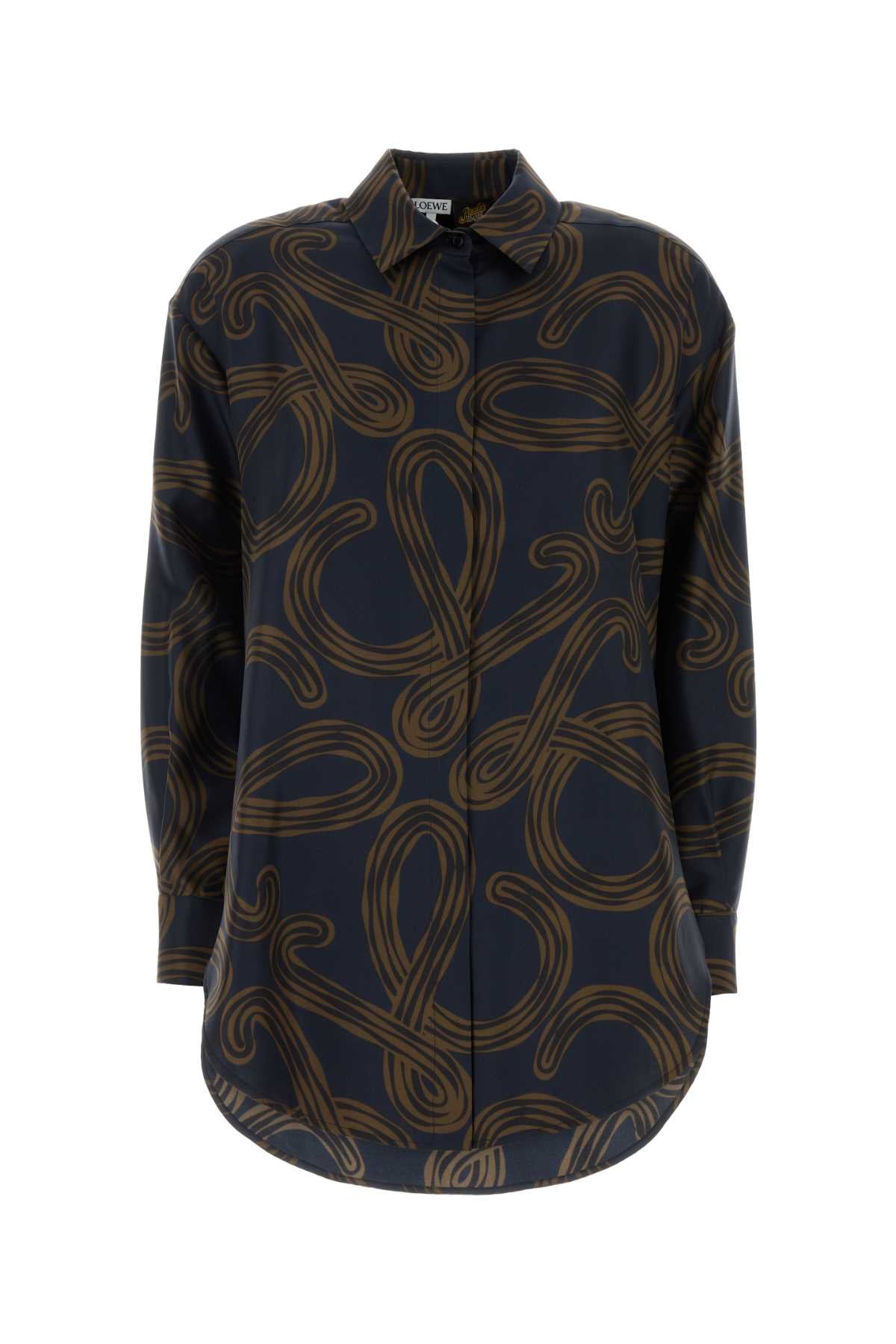 Paula's Ibiza Printed Silk Shirt