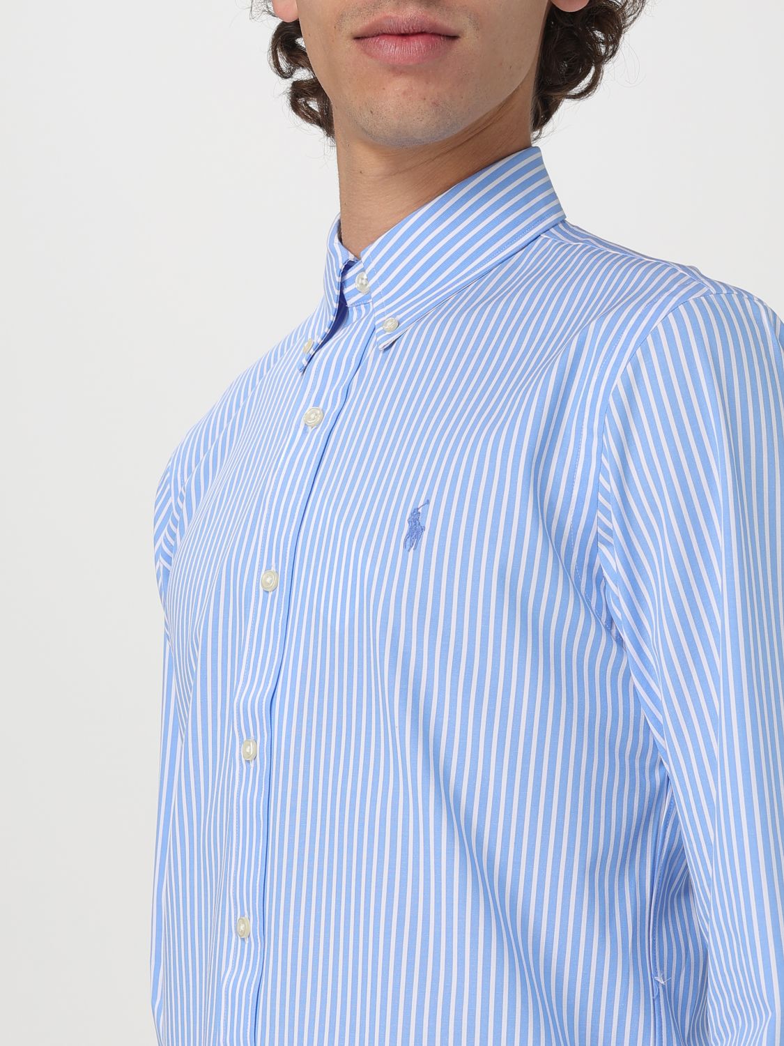 Shirt Men color Blue