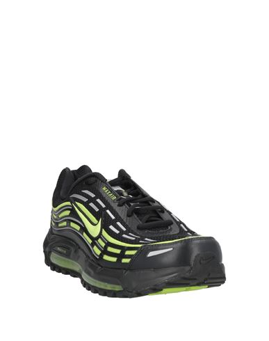 Man Sneakers Black Size 13 Textile fibers