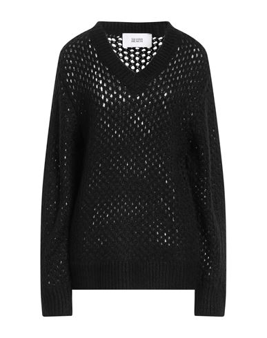 Woman Sweater Black Size M Nylon, Acrylic