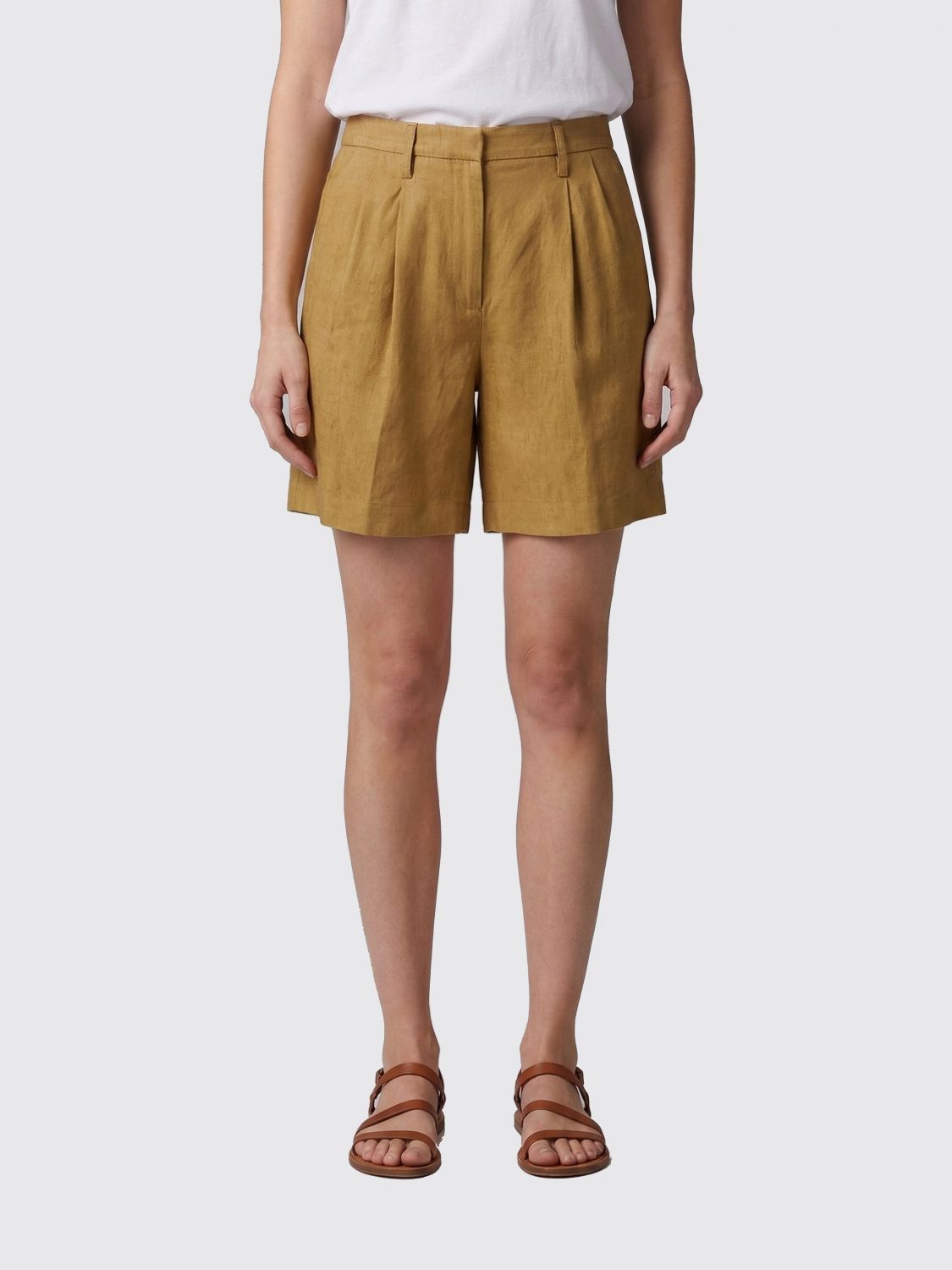Pants Woman color Gold