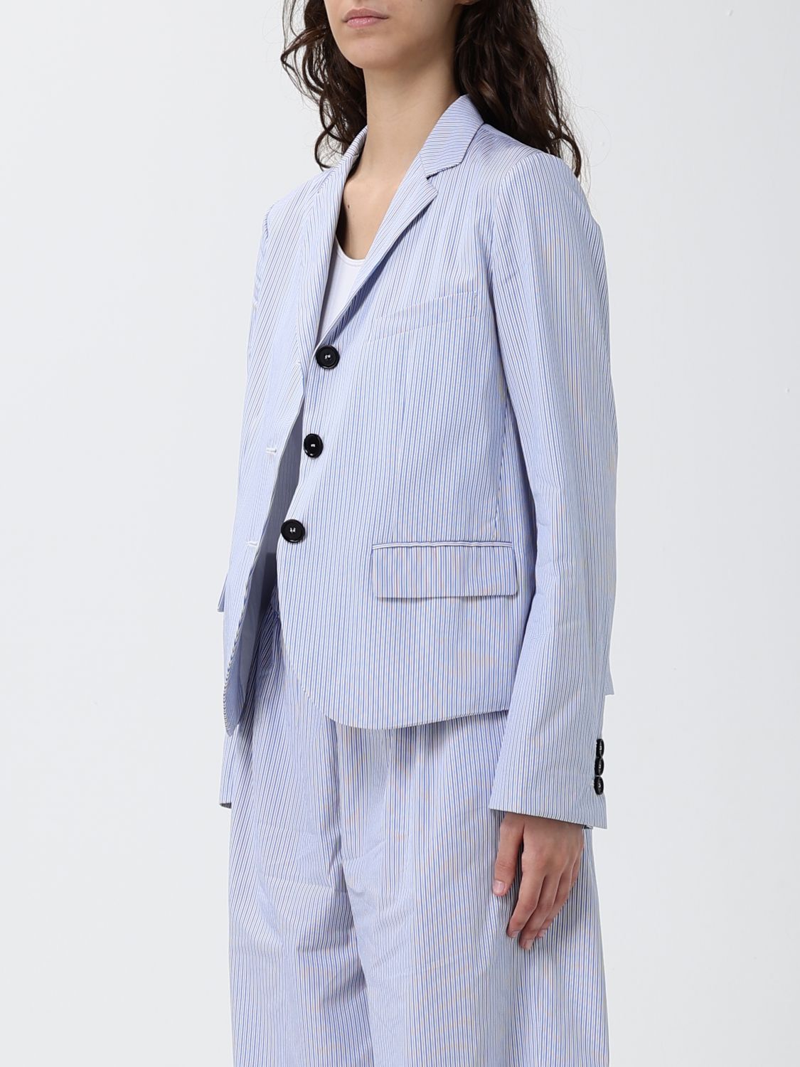Blazer Woman color White