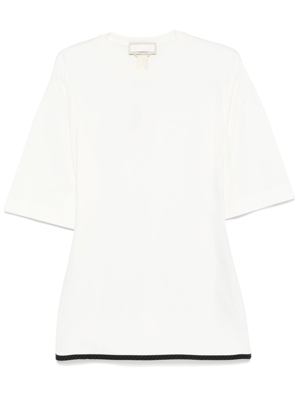 Patch-detail T-shirt - White