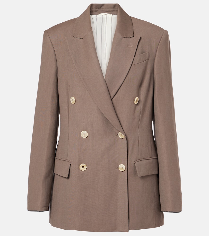 Double-breasted blazer