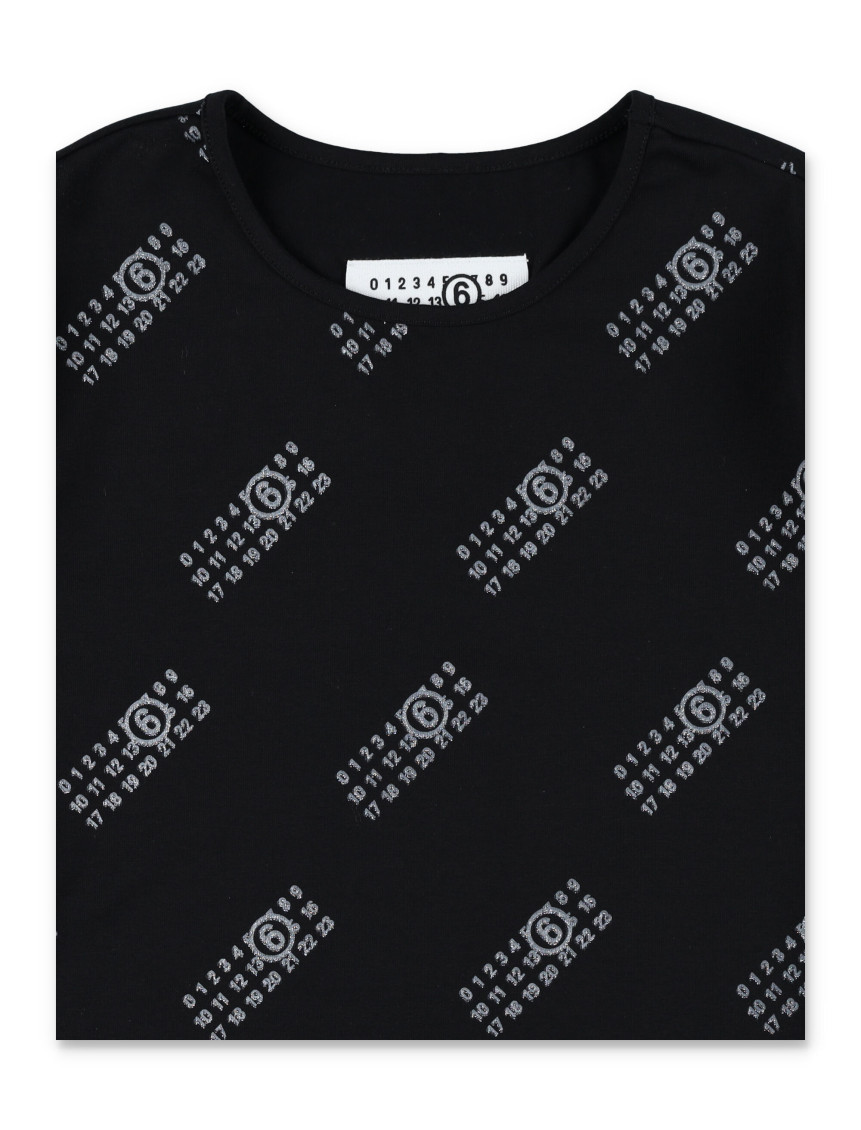 Girls Black Logo T-Shirt