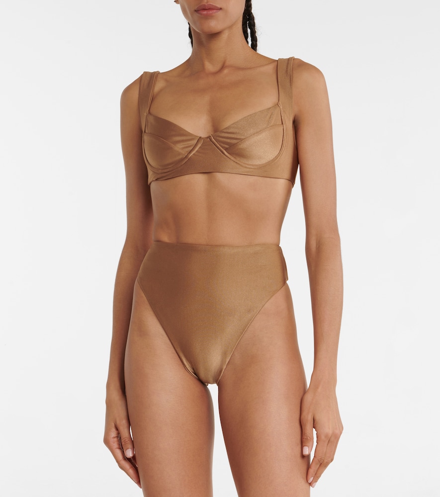 Exclusive to Mytheresa - Incline high-rise bikini bottoms
