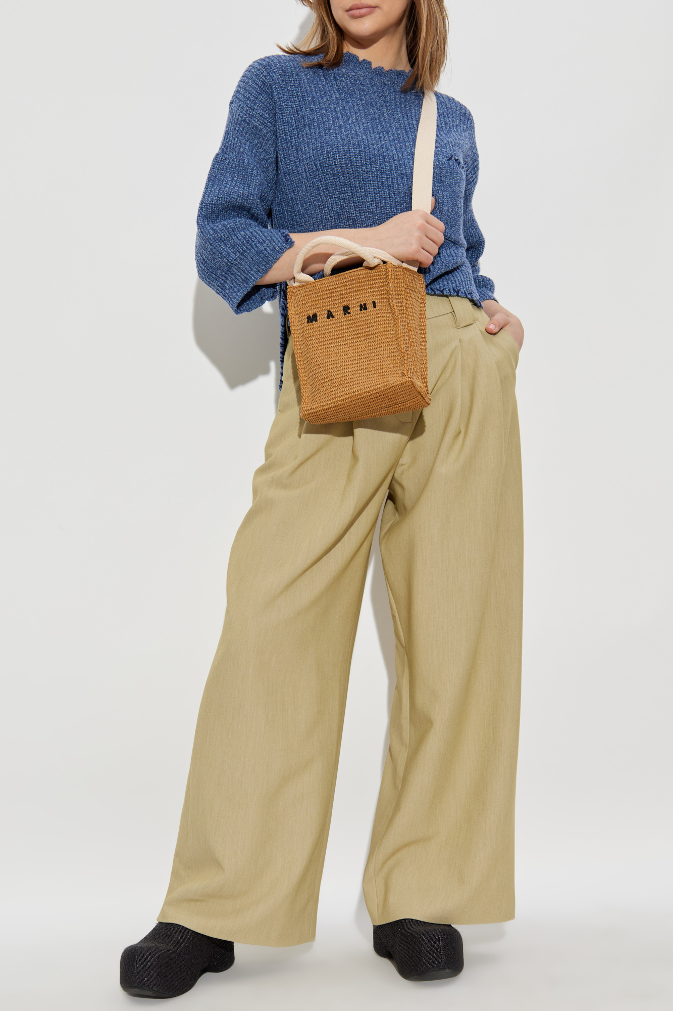 Marni Wool Sweater, Women's, Blue