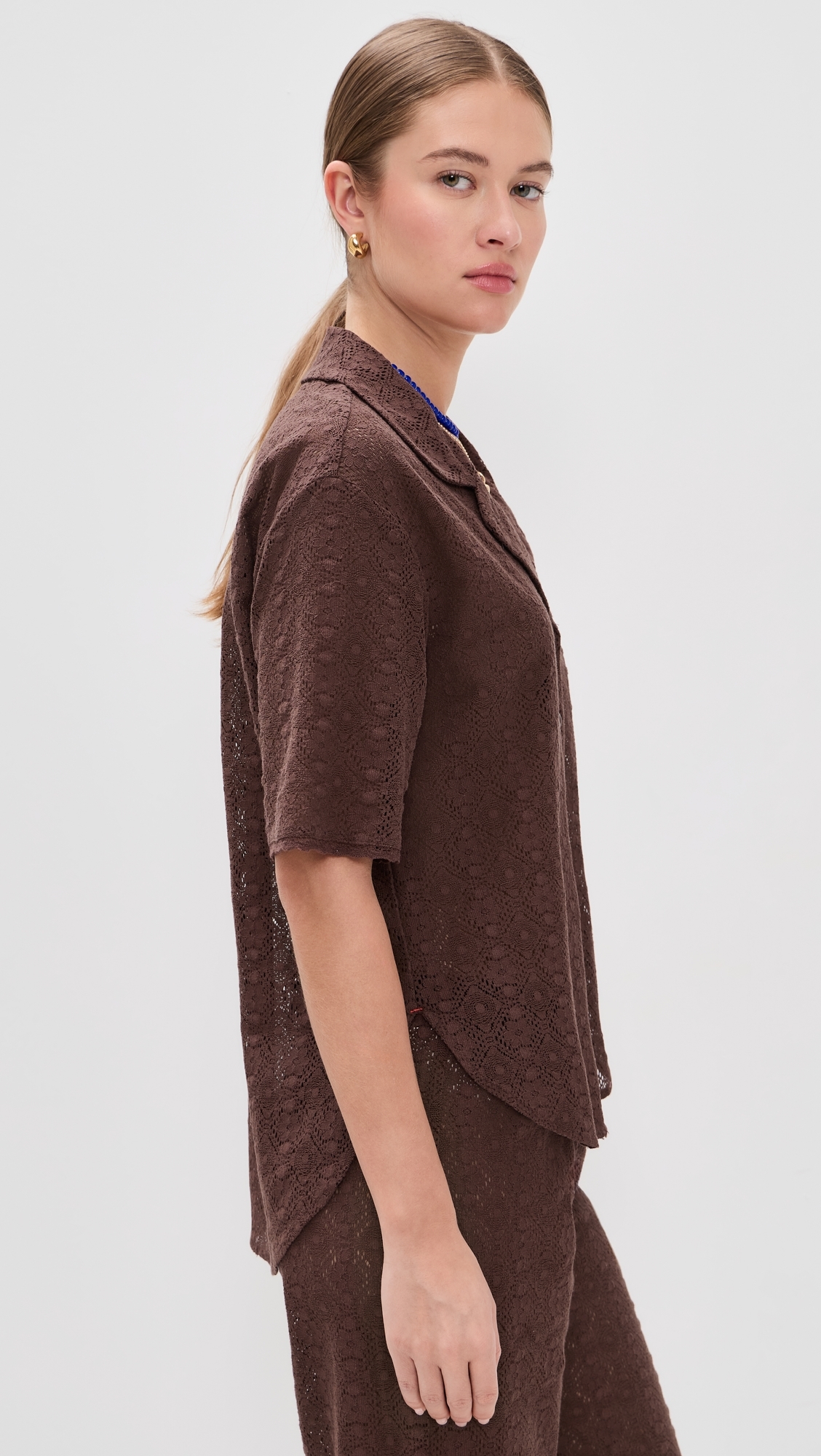 Inez Shirt Walnut