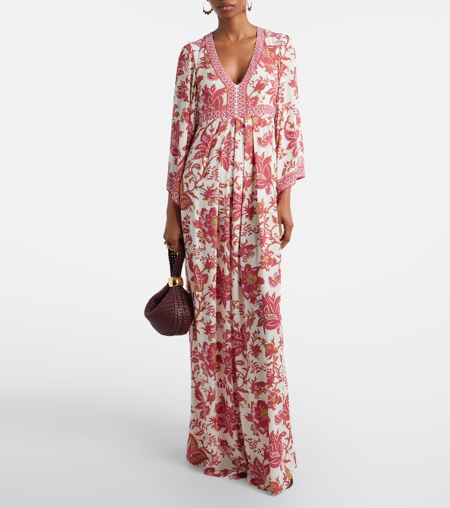 Floral maxi dress