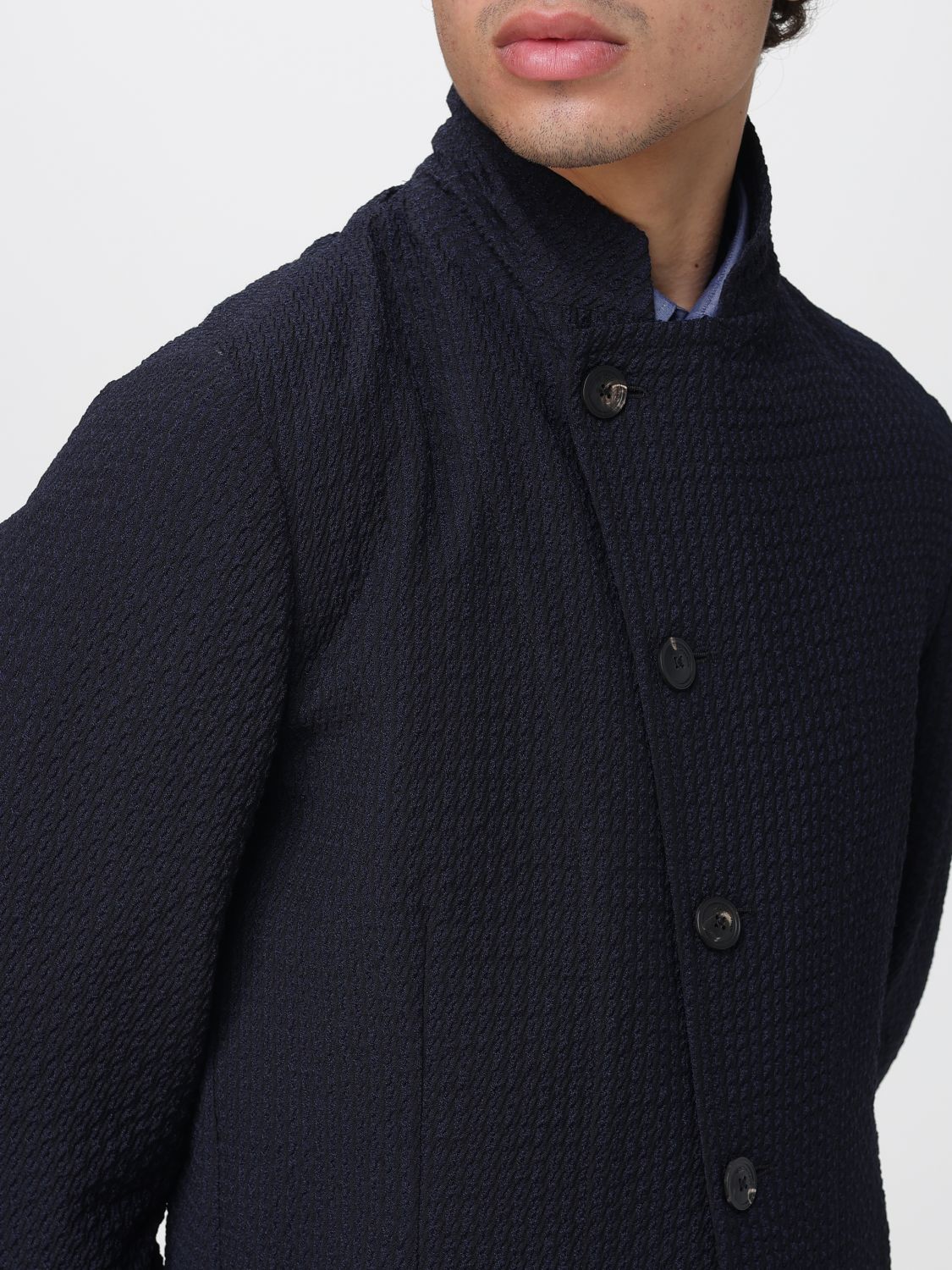 Jacket Men color Blue