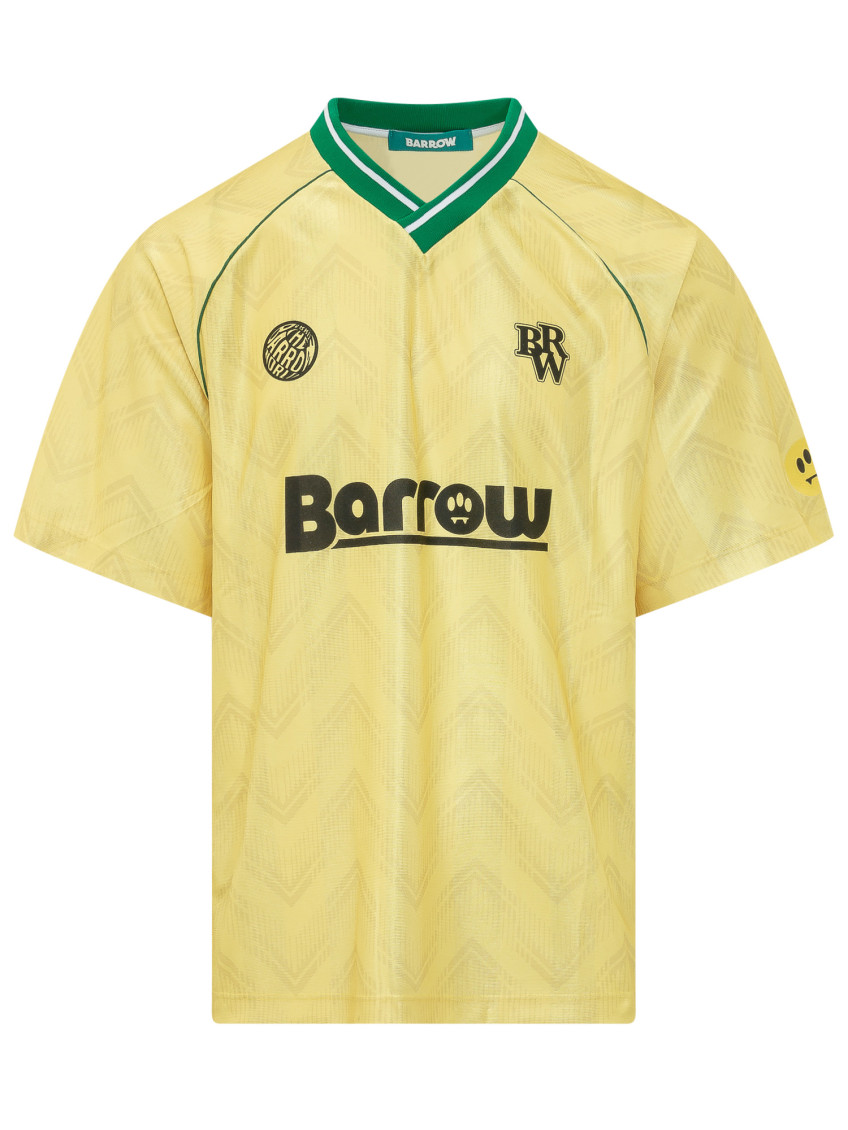 Yellow V Neck T-Shirt