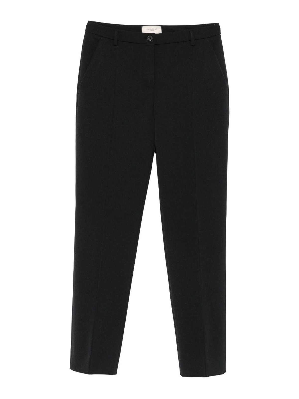 Straight-Leg Trousers