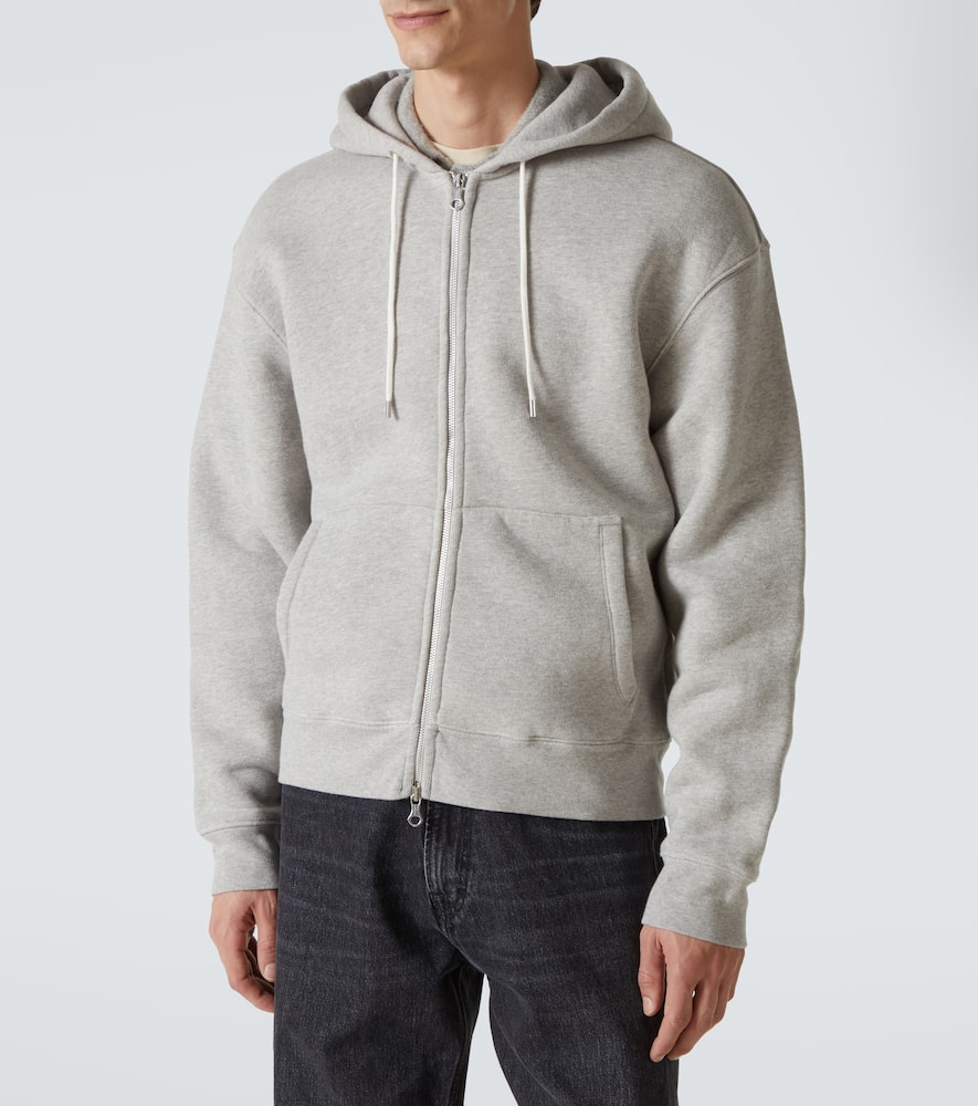 Our Legacy Rascal cotton jersey zip-up hoodie