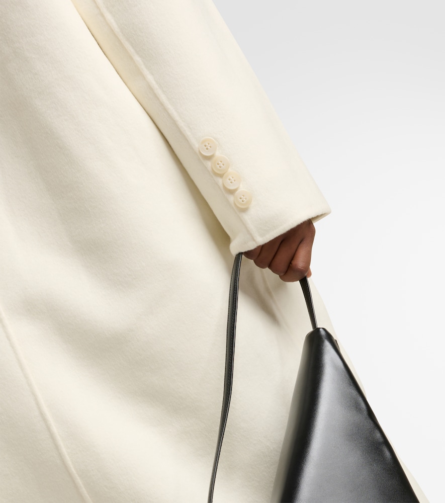 Gaia oversized wool-blend coat