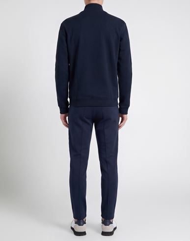 Man Sweatshirt Midnight blue Size L Cotton