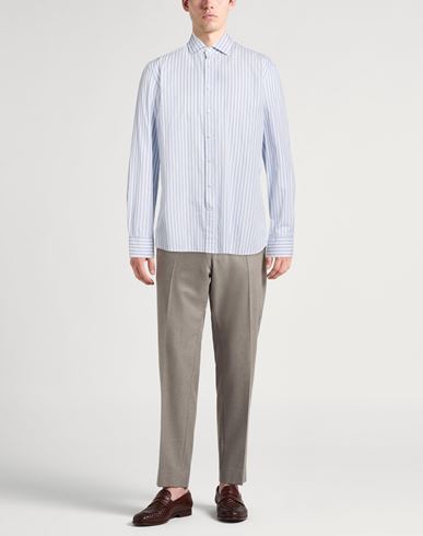 Man Shirt Sky blue Size M Cotton