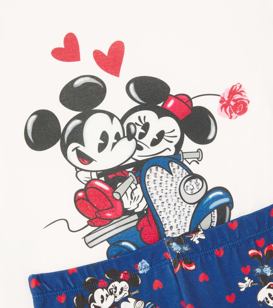 X Disney T-shirt and leggings set