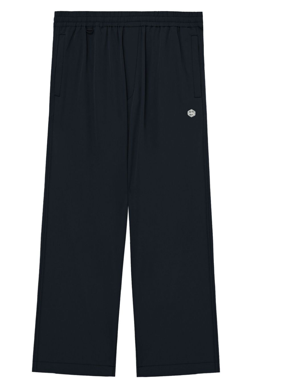 Logo-appliqué track pants - Green
