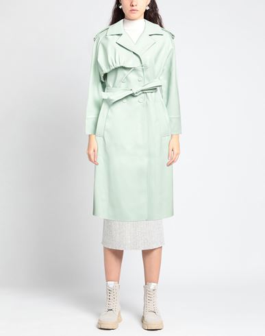 Themoirè Woman Coat Light green