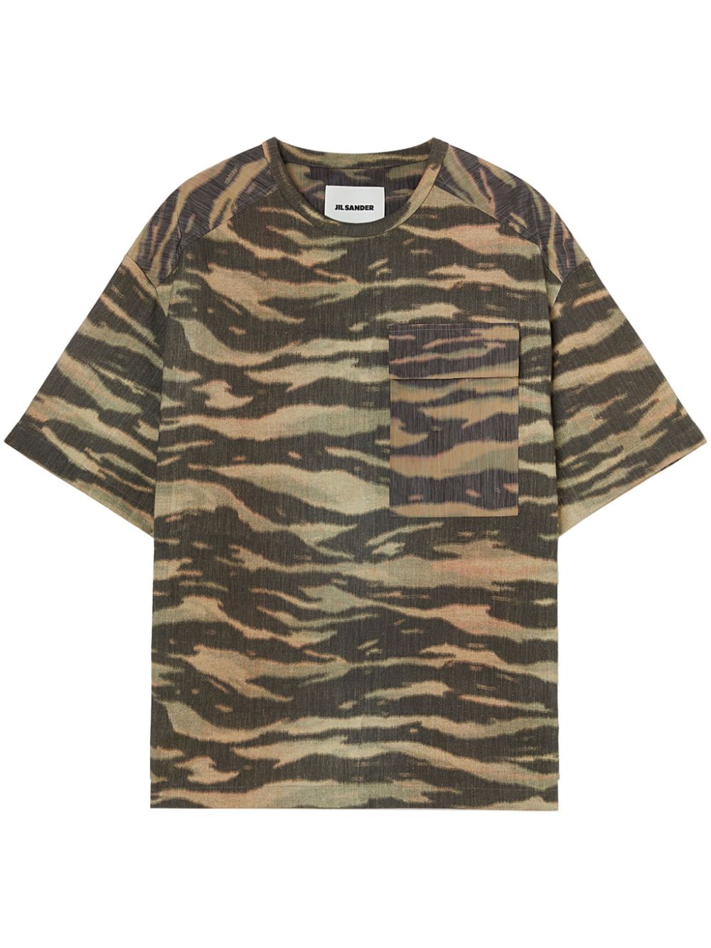 Printed cotton T-shirt - Green