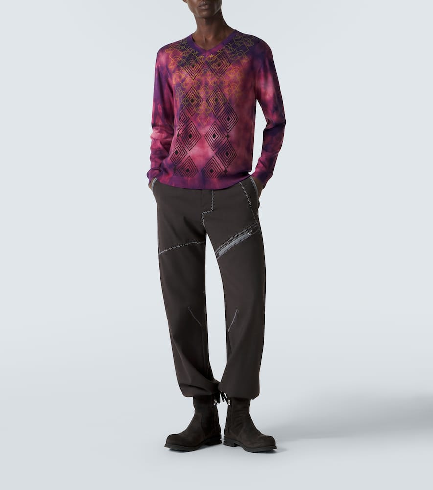 Hatha tie-dye wool sweater