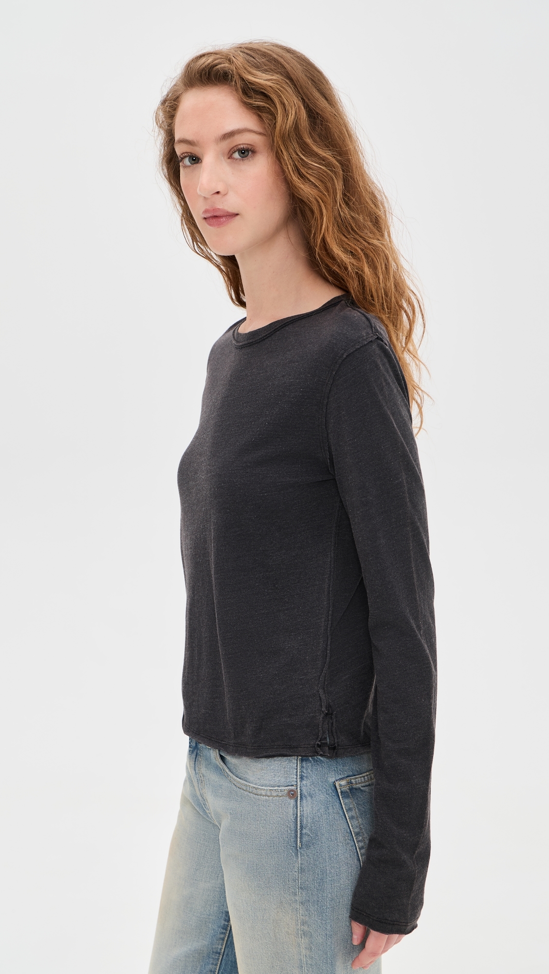 Nova Long Sleeve Tee Black