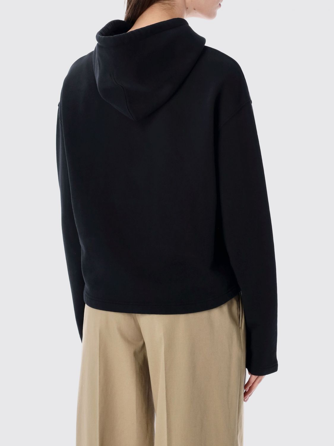 Sweatshirt Woman color Black
