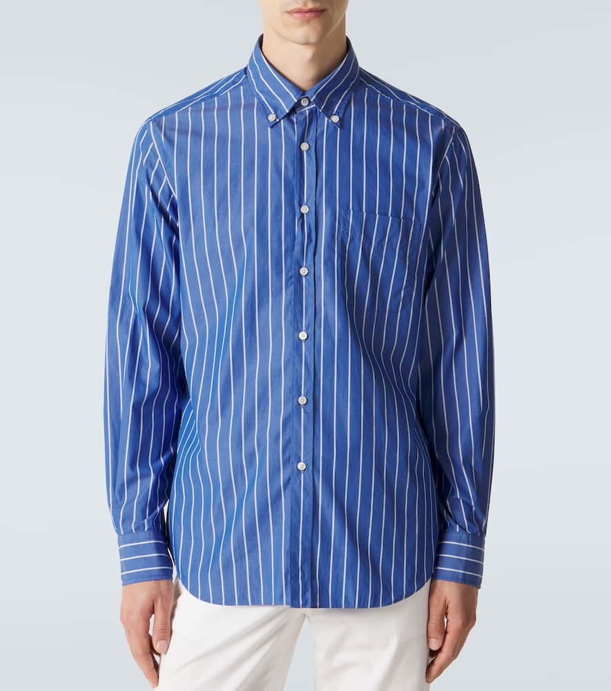 Striped cotton shirt