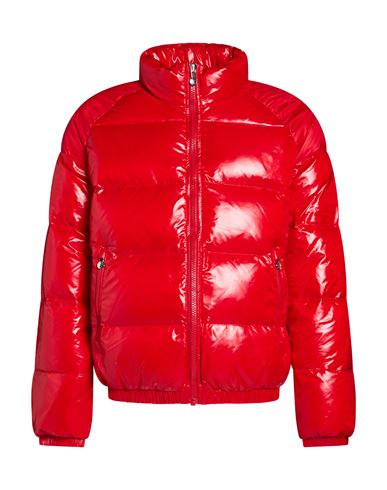 Man Puffer Red Size M Polyamide