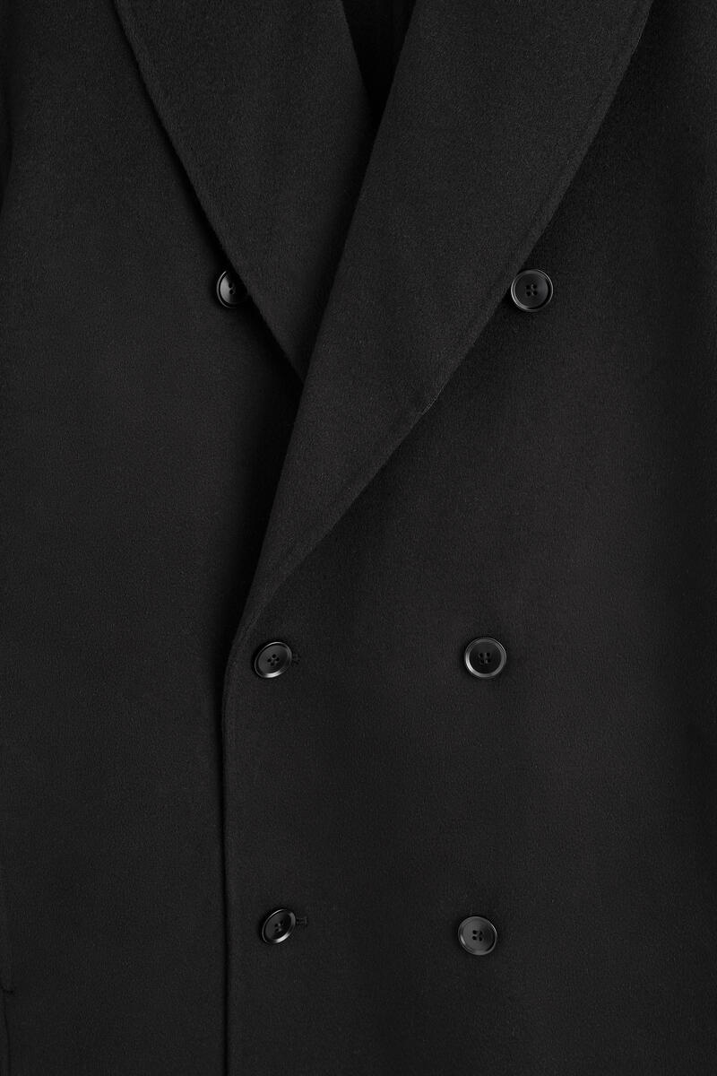 Tailored Double-Faced Cashmere Coat