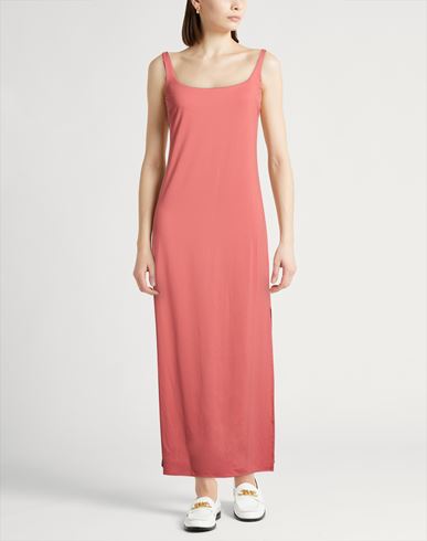 Woman Maxi dress Brick Size M Polyamide, Elastane
