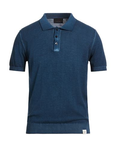 Man Sweater Midnight blue Size S Cotton