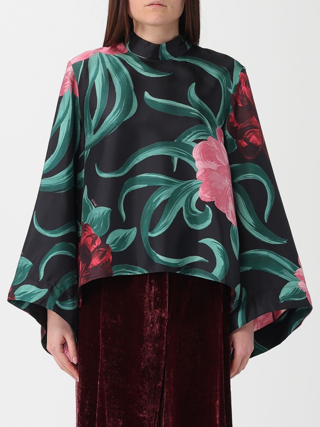 Make an Exit Silk Top