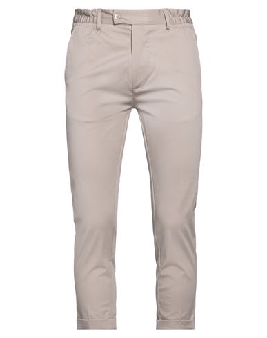 Man Pants Taupe Size 30 Cotton, Elastane