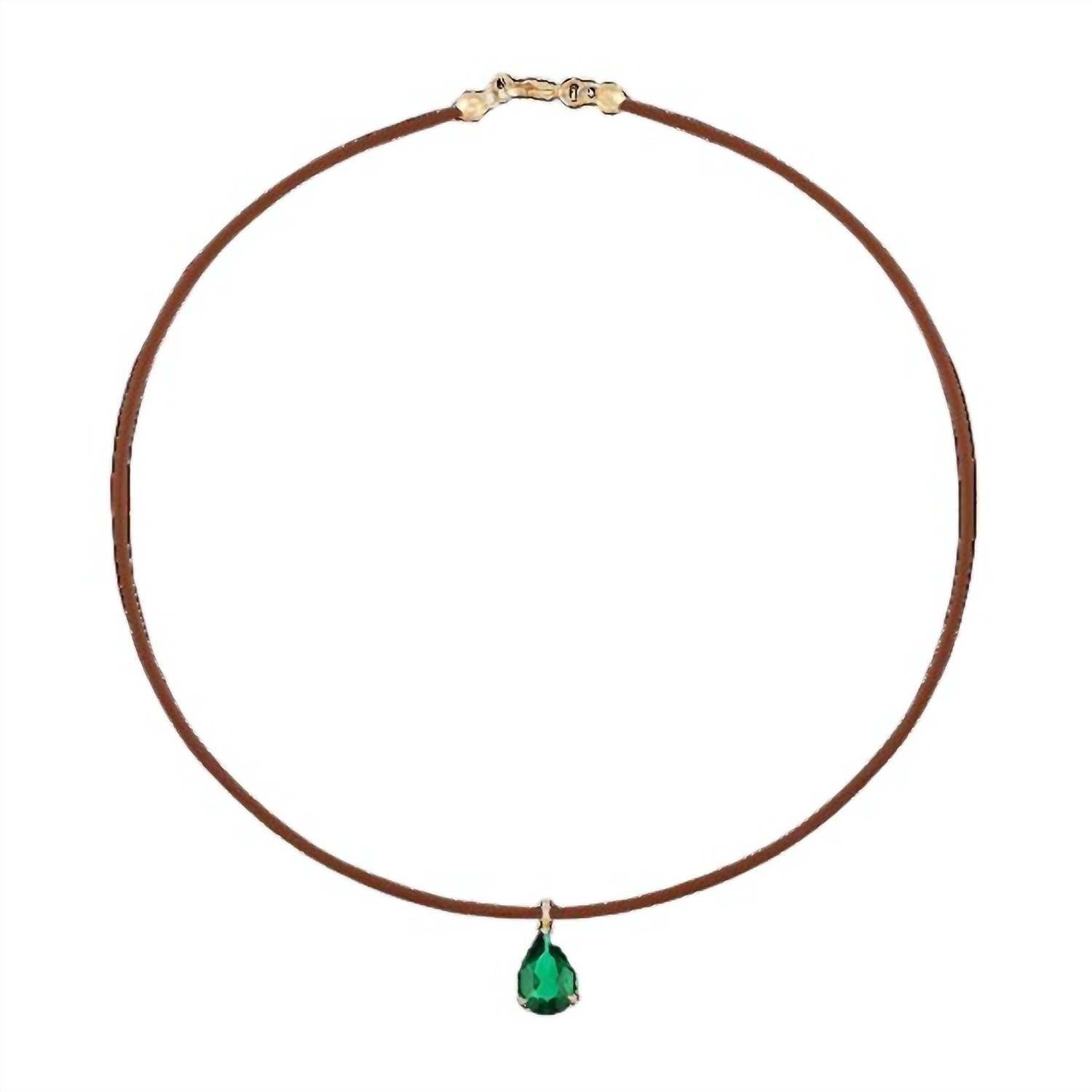 Women's Resilience Necklace In Green/yellow Gold