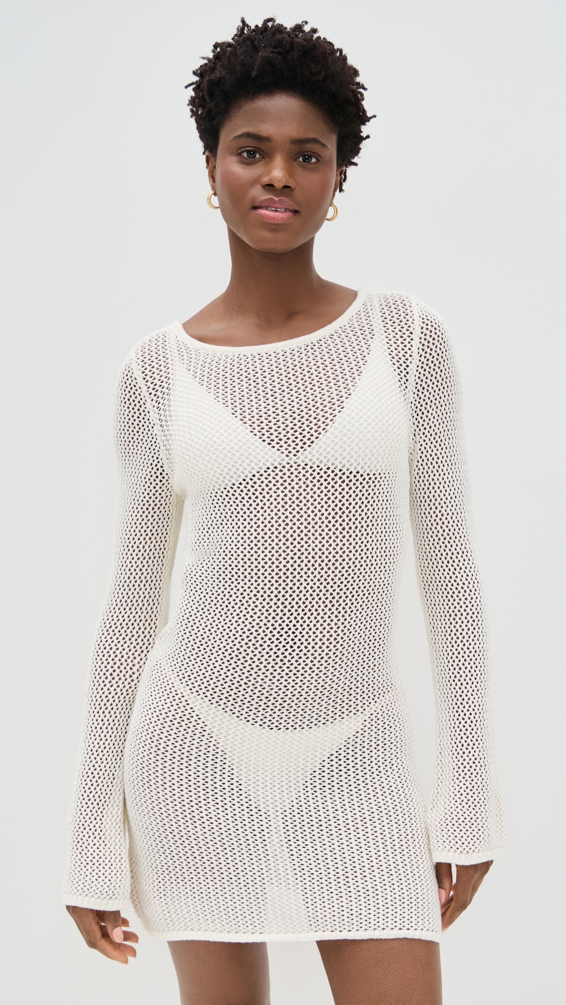 Cleo Cover Up Dress Cream